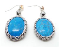 Earrings Ottaviani Woman in Semiprecious stones Cristallo 49159 - 49159